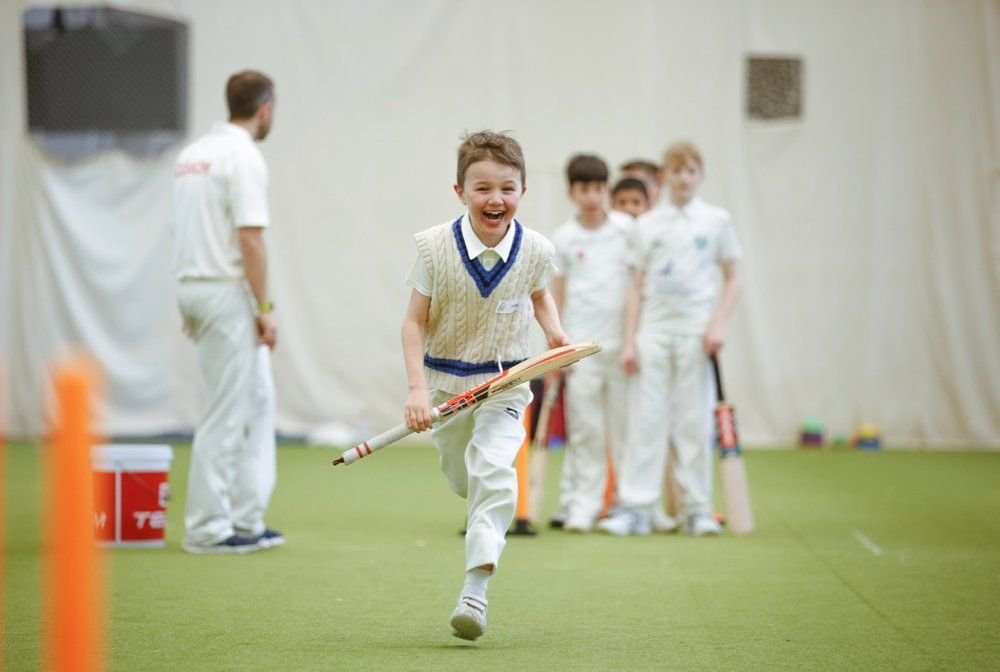 Children playing sports