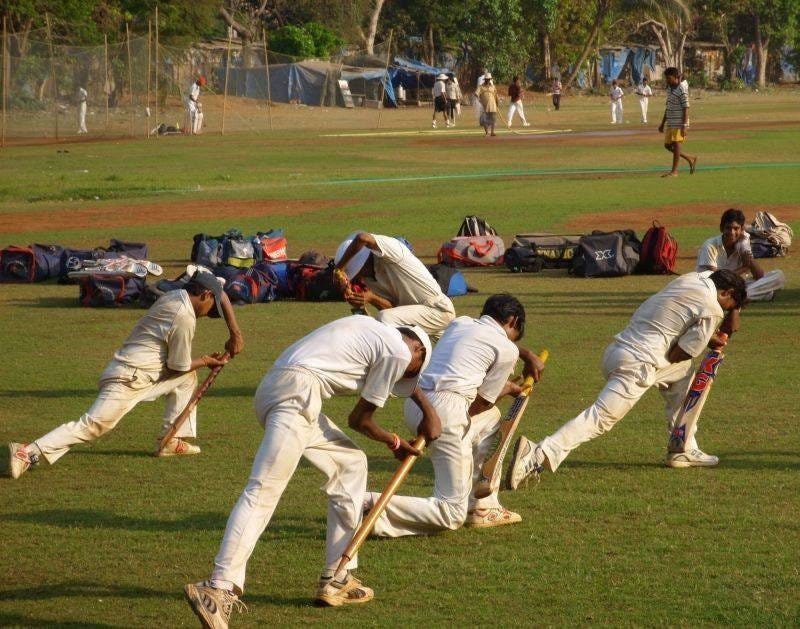 Children playing sports